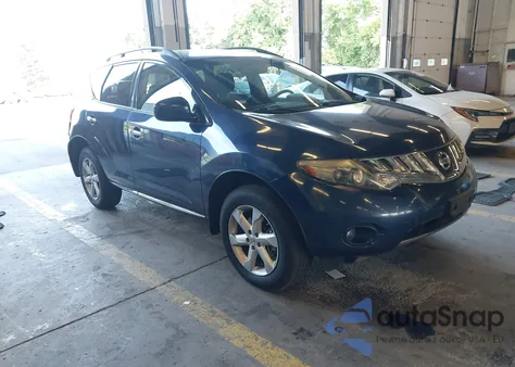 2009 Nissan Murano Sl z USA, uszkodzony, nr VIN JN8AZ18WX9W123070